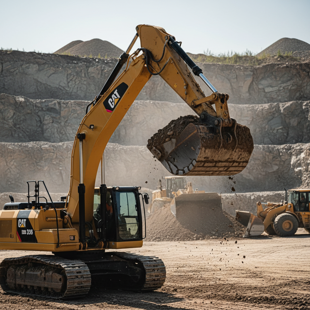 Гусеничные экскаватор Caterpillar 336