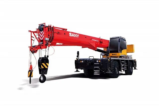 Короткобазовый кран Palfinger Sany SRC400T