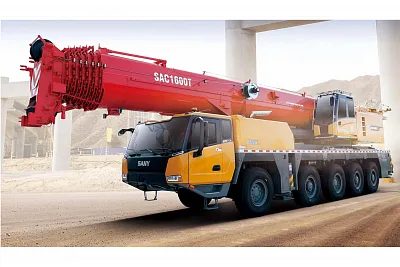 Вездеходный кран Palfinger Sany SAC1600T (-40 °C)