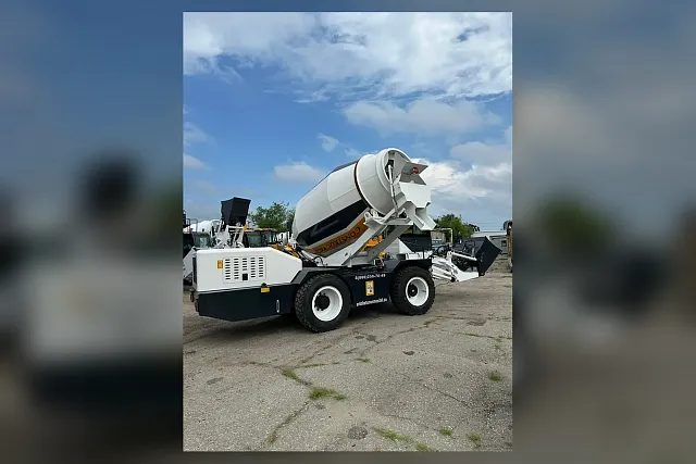 Бетоносмеситель с самозагрузкой Ynix QGMC7000