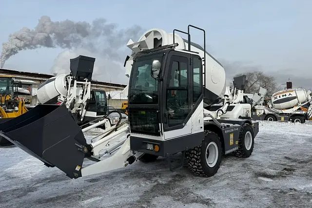 Бетоносмеситель с самозагрузкой Ynix QGMC5000