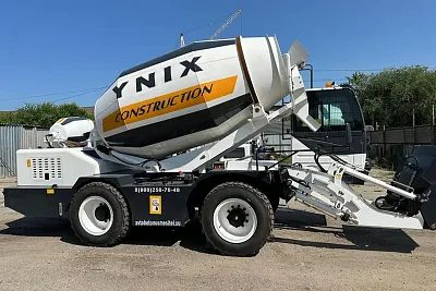 Бетоносмеситель с самозагрузкой Ynix QGMC7000