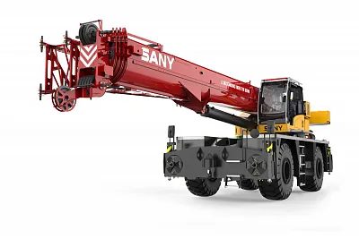 Короткобазовый кран Palfinger Sany SRC600T