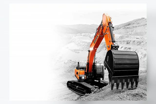 Гусеничный экскаватор DEVELON DX400LC-7M