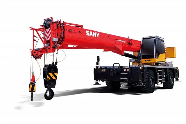 Короткобазовый кран Palfinger Sany SRC400T