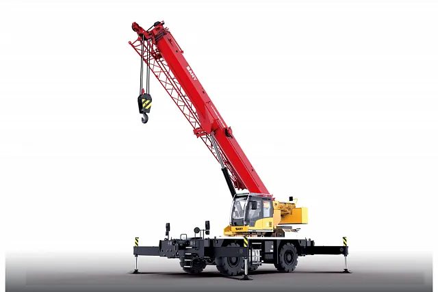 Короткобазовый кран Palfinger Sany SRC400T