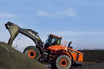 Фронтальный погрузчик DEVELON DL580-5