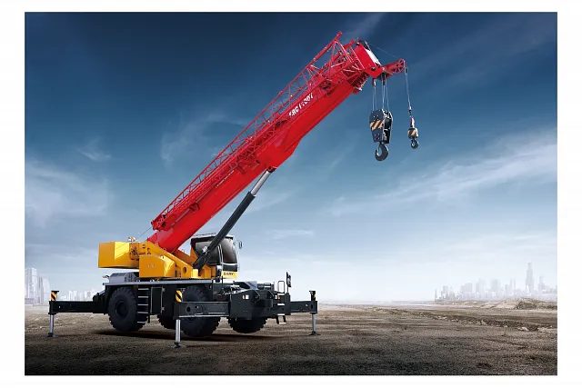 Короткобазовый кран Palfinger Sany SRC1100T